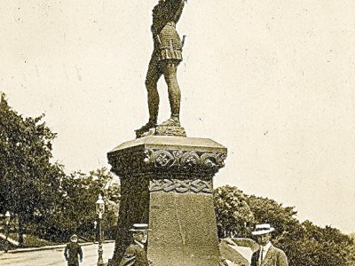 Yesterday’s Milwaukee: Leif Erikson at the Lakefront, About 1910