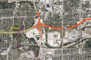 I-94 Expansion Area. Image from WisDOT.