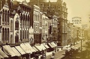 Water Street in 1880. Image courtesy of Jeff Beutner.