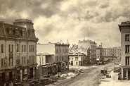 Downtown Milwaukee, 1871. Image courtesy of Jeff Beutner.
