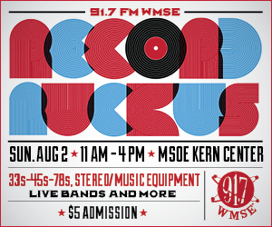 WMSE Launches the First Ever Record Ruckus