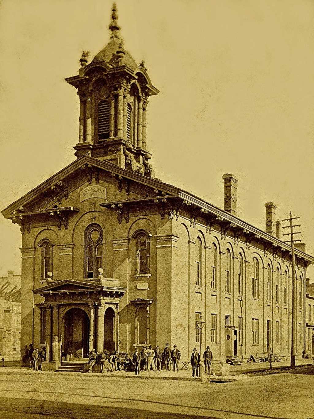 City Hall, 1880. Image courtesy of Jeff Beutner.