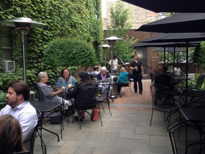 Dining: Lovely Patio Dining at Cafe at the Plaza