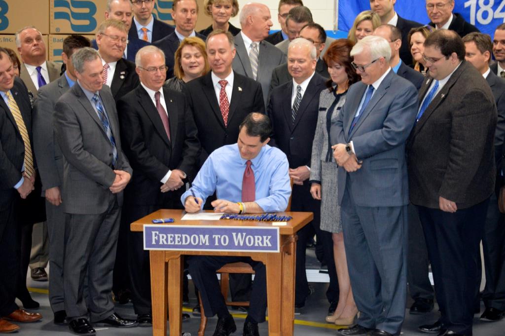 Governor Scott Walker. Photo from Governor's Office.