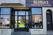 Gloria’s Cake Shop & Café opened at 26th and National in December. Photo by Marlita A. Bevenue.