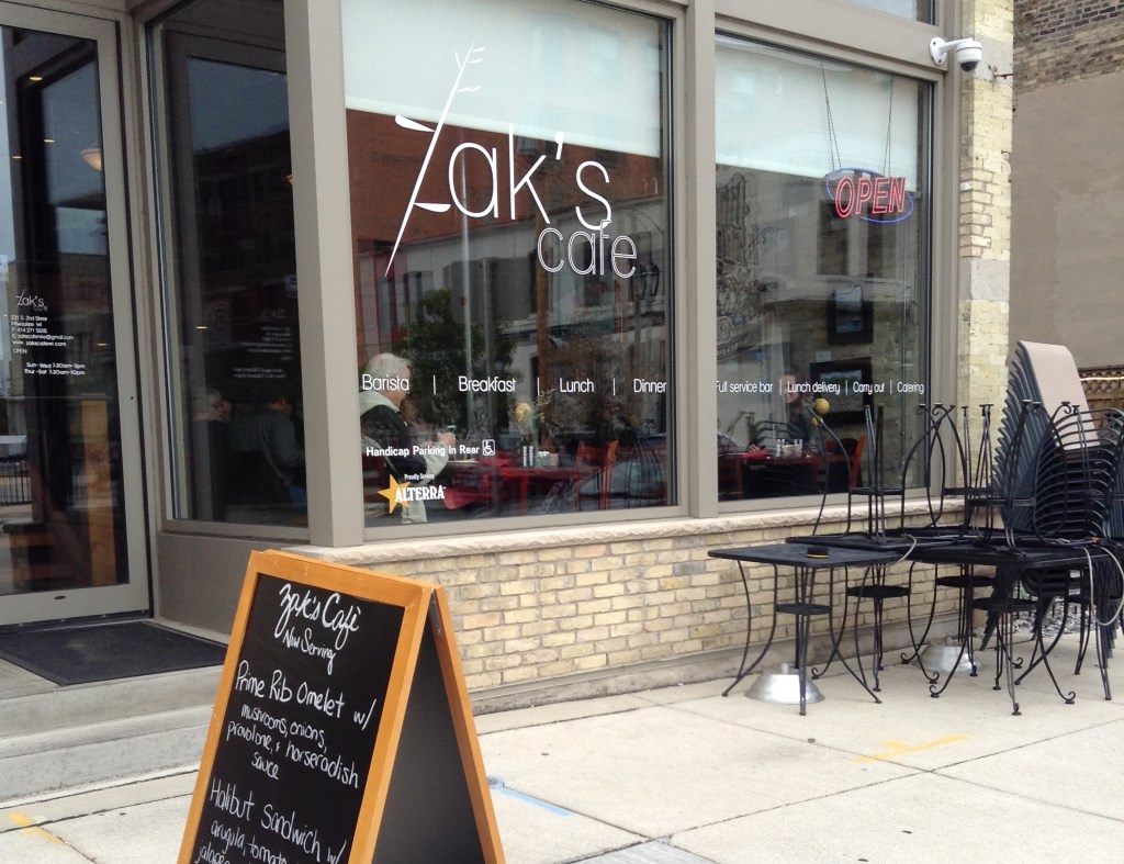 Zak's Cafe. Photo by Cari Taylor-Carlson.