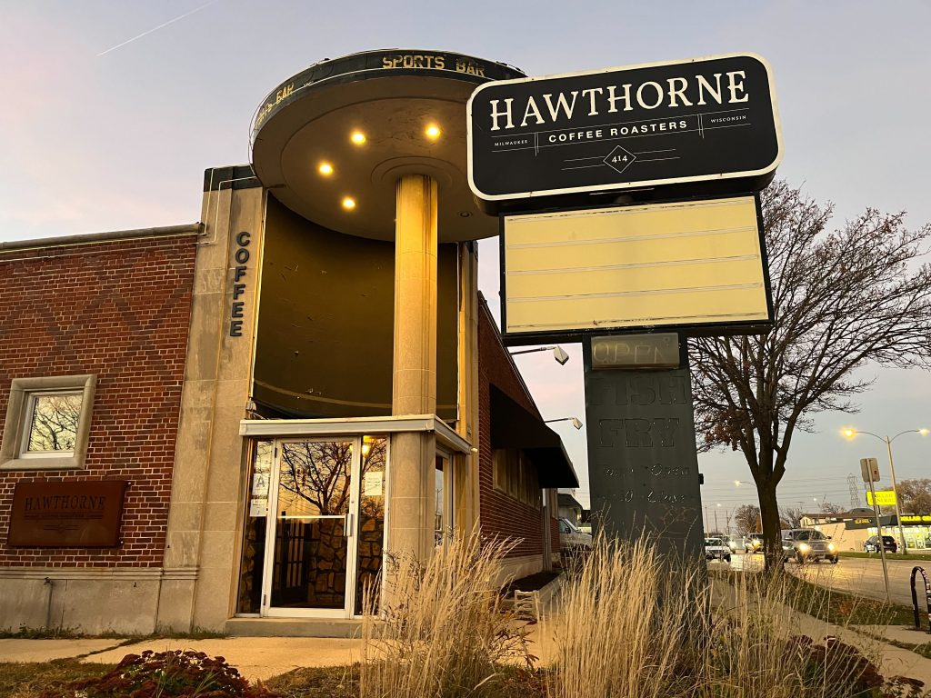 Hawthorne Coffee Roasters, 4177 S. Howell Ave. Photo taken Nov. 9, 2023 by Sophie Bolich.