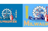 Milwaukee Flags (original on left)