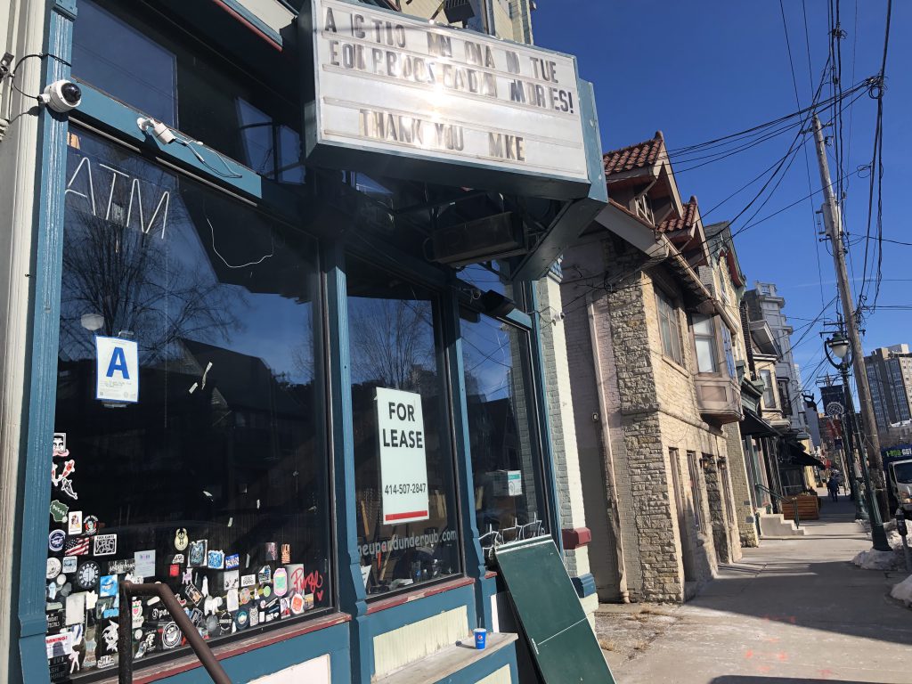 Up and Under Pub. Photo taken January 23rd, 2021 by Dave Reid.