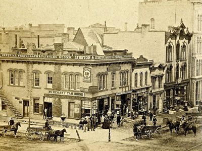 Yesterday’s Milwaukee: Wisconsin and Broadway, 1867