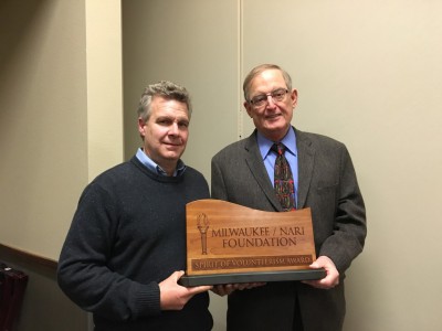 Bingo Emmons Receives Milwaukee NARI Foundation “Spirit of Volunteerism” Award