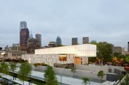 The Barnes Foundation building in Philadelphia, PA is example of the style of work done by Tod Williams Billie Tsien Architects.