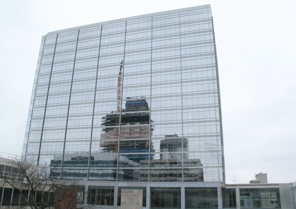 Downtown buildings to shine in red, white and blue as beacons of hope and strength