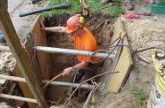 Recommended changes to the 25-year-old Lead and Copper Rule, a federal law designed to eliminate lead from drinking water, include requiring water utilities to replace all lead pipes in their systems. Photo courtesy of the Madison Water Utility.