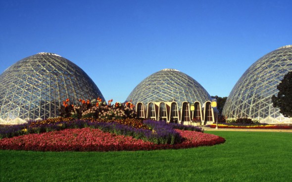 The Domes. Photo courtesy of the Park People of Milwaukee.