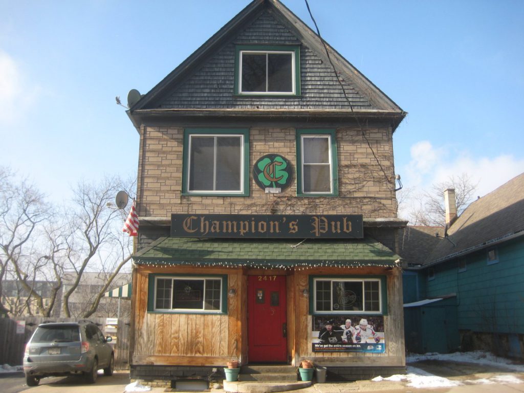 Champion's Pub. Photo by Michael Horne.