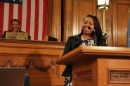 Chantia Lewis Inauguration Speech (Photo by City of Milwaukee)