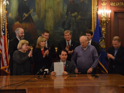 Governor Walker Signs Bill to Crack Down on Repeat Drunk Drivers