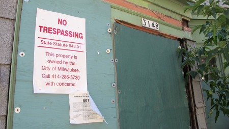 Harambee has been hit hard by tax-foreclosed homes. Photo by Scottie Lee Meyers.