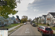 A Google Maps view of 7th street from 2015. The city recently planted two new trees, after the author contacted Alderman Tony Zielinski and the city’s forestry department.