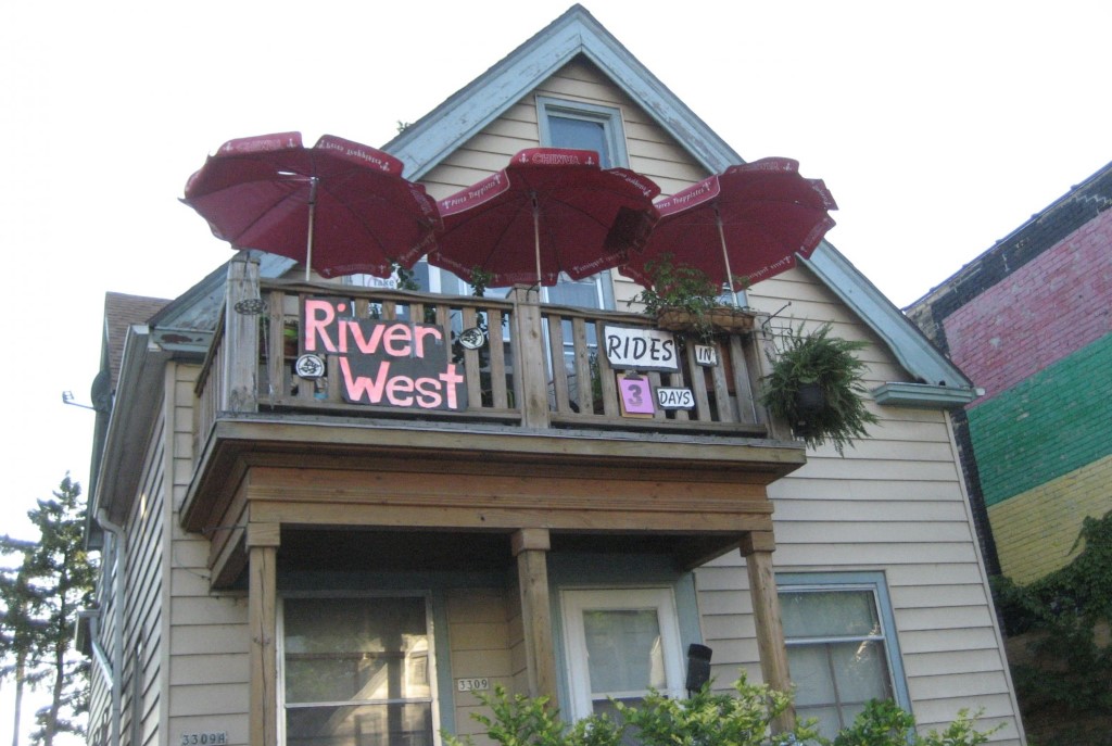 The Riverwest 24 Countdown House. Photo by Michael Horne.