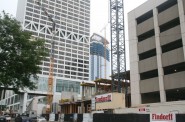 The Westin Hotel Rises in front of the US Bank Center