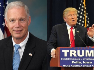 Senator Johnson’s Biggest Supporters Line Up Behind Trump