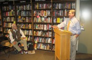 Charlie Sykes speaks at Boswell Book Company. Photo by Michael Horne.