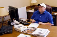 Rep. Scott Krug, R-Nekoosa, photographed in his office in the Wisconsin state Capitol in Madison, Wis. Krug says it would be “political suicide” to ignore public concerns over water quality and quantity in the 72nd Assembly District. Photo by Andrew Hahn of the Wisconsin Center for Investigative Journalism.