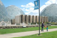 The second of three Mitchell Park Domes, the Tropical Dome (pictured right), reopened recently after being shuttered in February. Photo by Edgar Mendez.