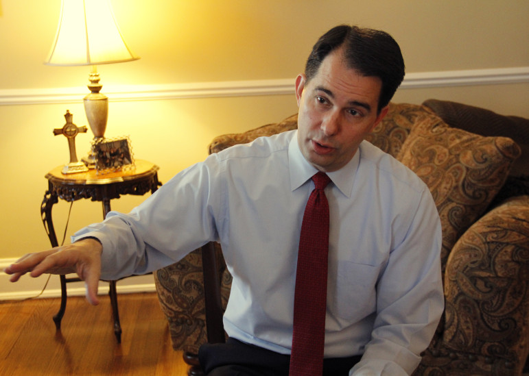 Scott Walker. File photo by Kate Golden of the Wisconsin Center for Investigative Journalism.
