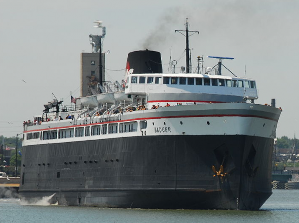 Lake Michigan Carferry SS Badger Seeks Alternative Fuels » Urban Milwaukee