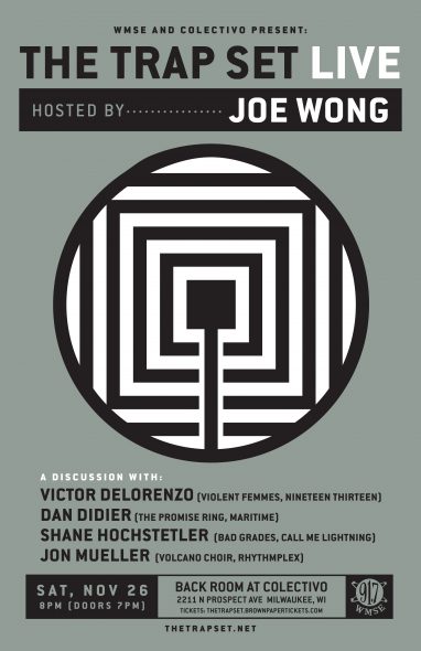 The Trap Set with Joe Wong” Comes to Milwaukee for a Live Recorded Broadcast