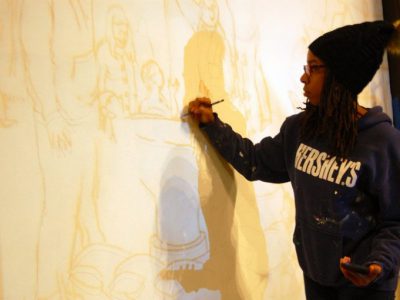 Art: Mural Artist Seeks to Tell Stories