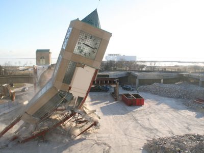 Photo Gallery: Transit Center Tower Demolition
