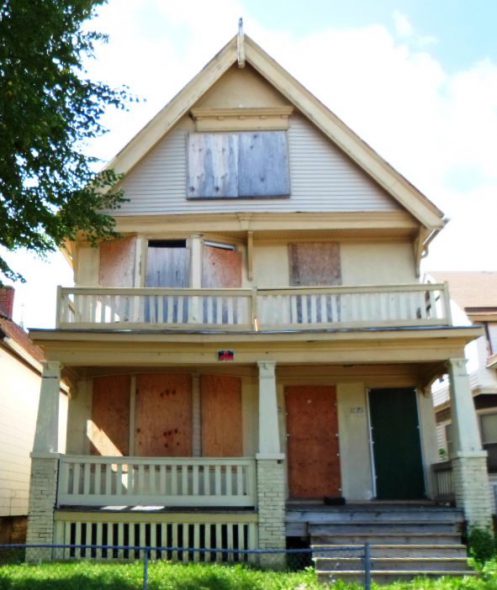 City owned home at 2817-19 North 22nd Street. Photo from the City of Milwaukee.