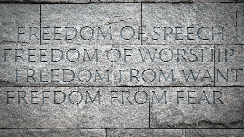 Washington DC FDR Memorial. Photo by Michail Takach.