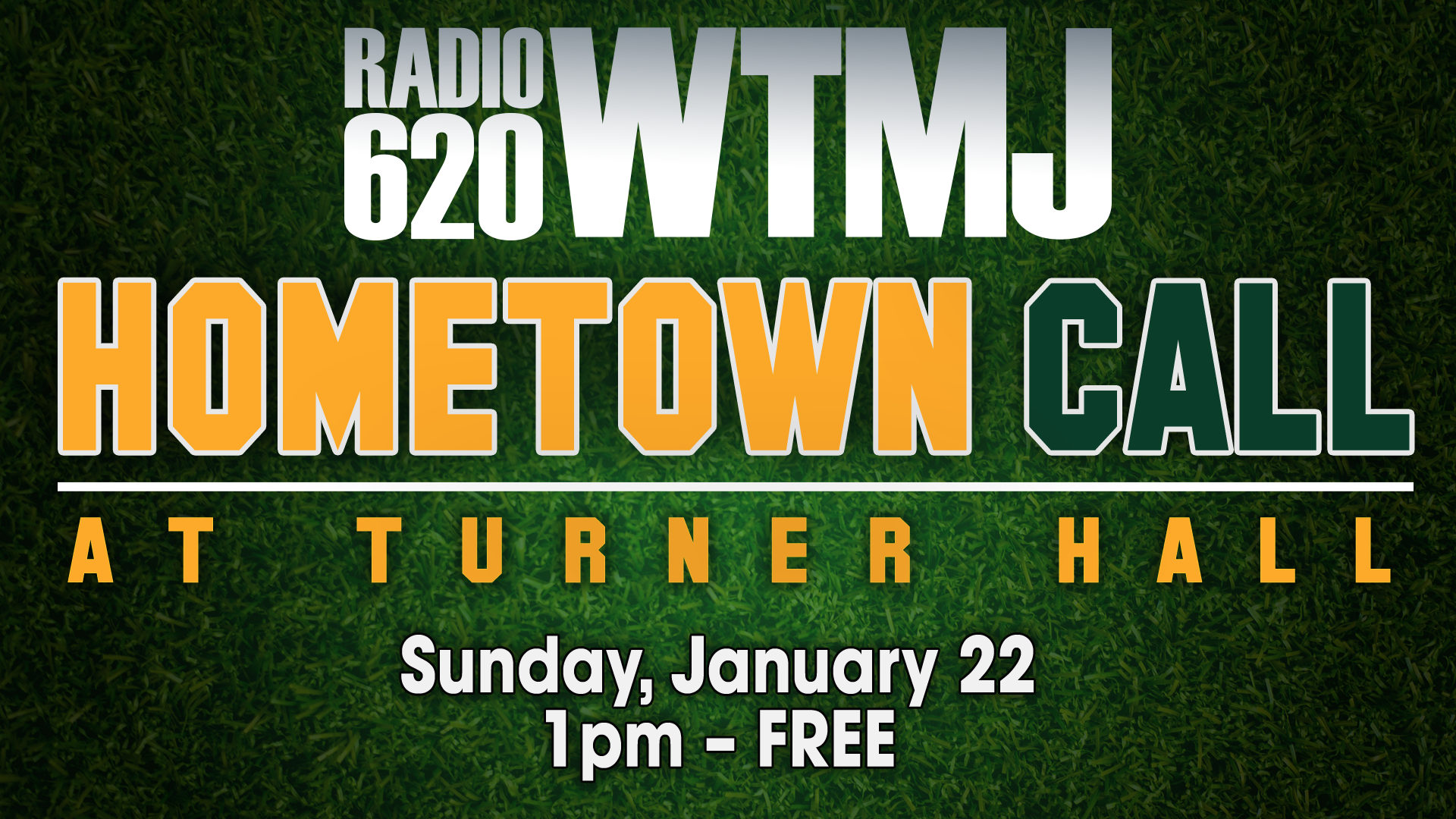 WTMJ Radio Packers Watch Party – “Hometown Call at Turner Hall”