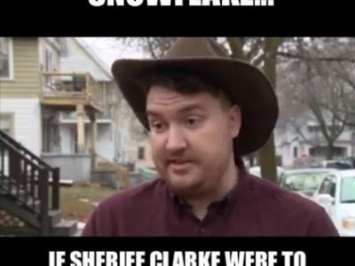 Back in the News: Sheriff Clarke’s Meltdown?