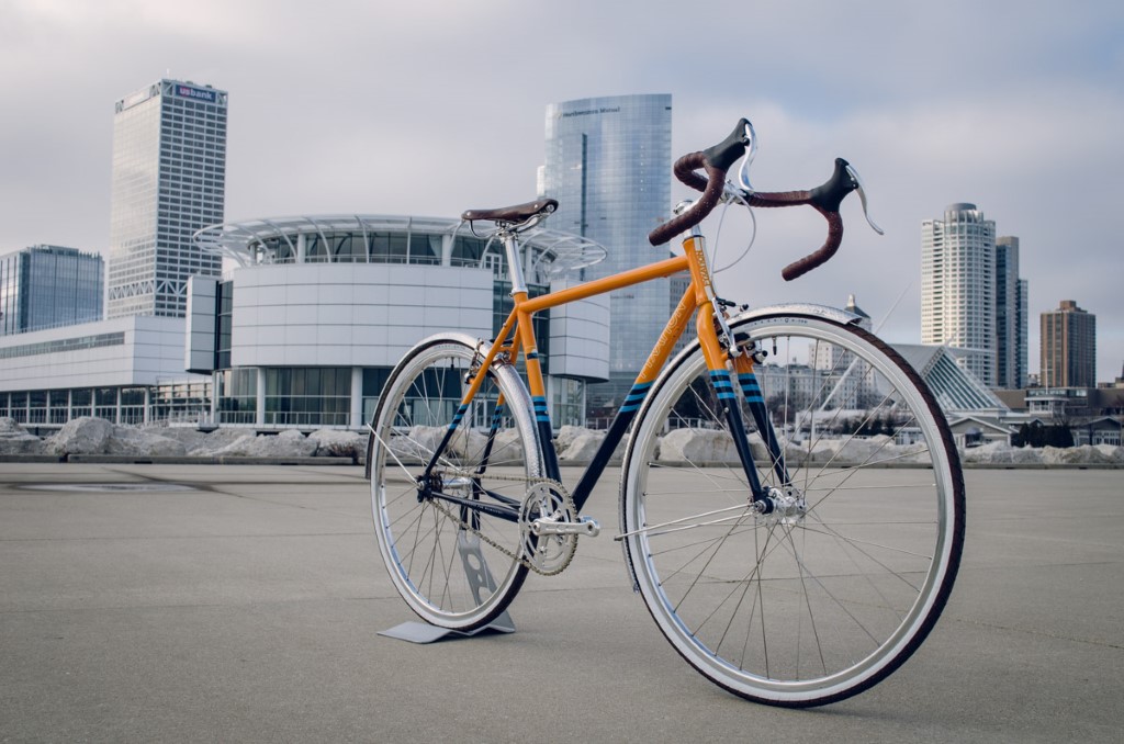 Fyxation Bicycle Co. Puts their Support Behind the New Milwaukee Flag With a One of a Kind Flag Bike