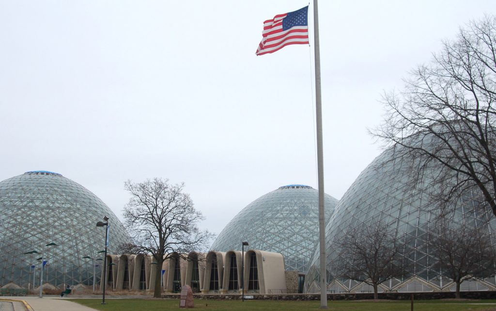 A recently released report on the Domes, located at Mitchell Park in Clarke Square, cited a much lower repair cost than previous estimates. (Photo by Edgar Mendez)