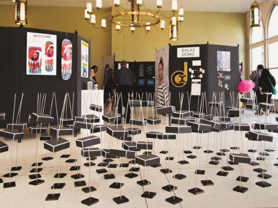 CREO on campus: Celebration of senior projects encompasses art and design