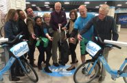 Ribbon cutting at the new Bublr Offices
