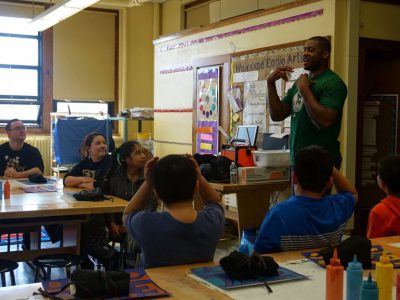 Former Bucks Player Inspires Students