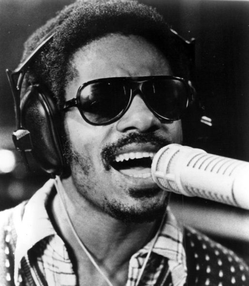 Stevie Wonder. Photo is in the Public Domain.