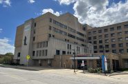 Ascension's St. Francis Hospital, 3237 S. 16th St. in May 2024. Photo by Jeramey Jannene.