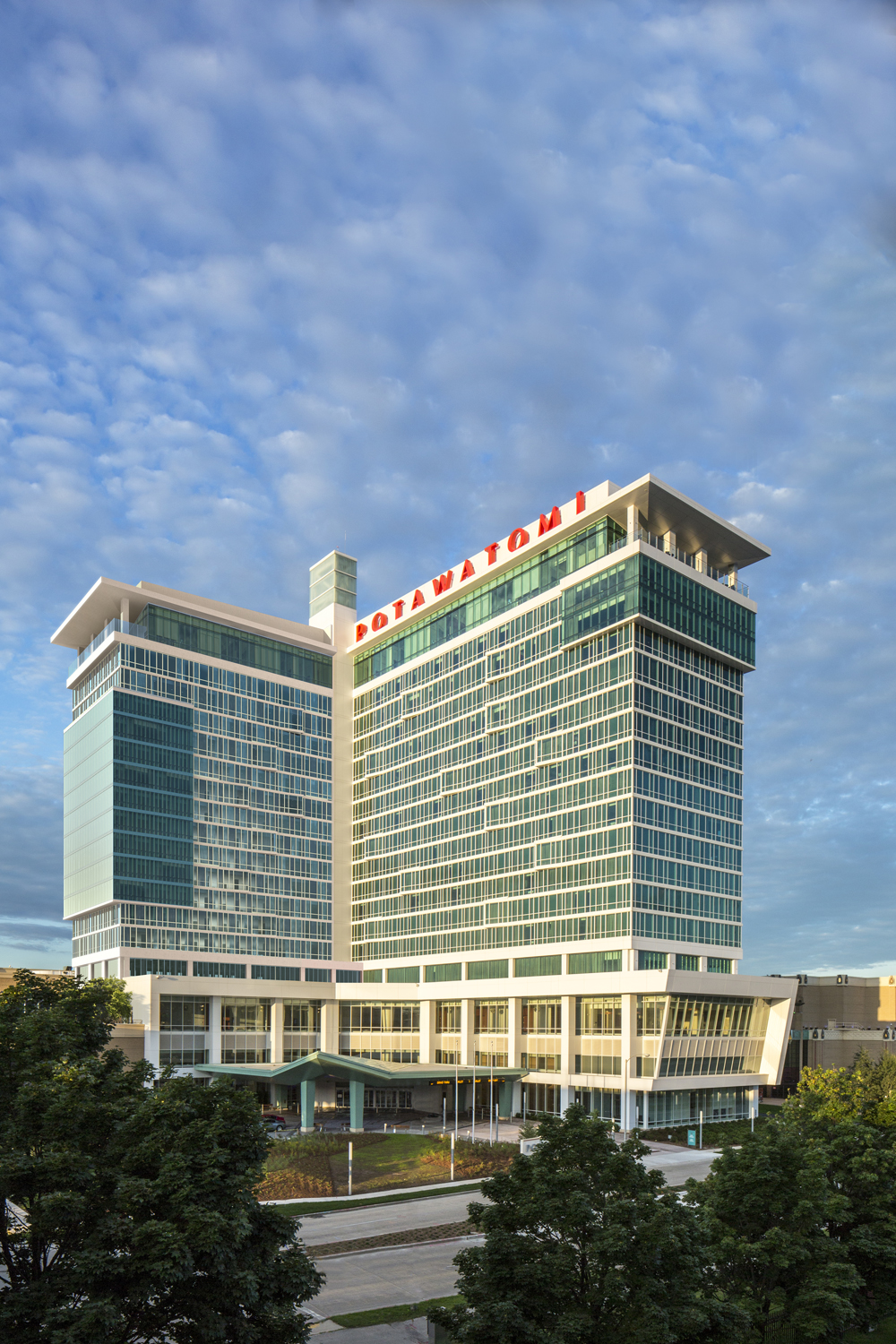 food near potawatomi casino