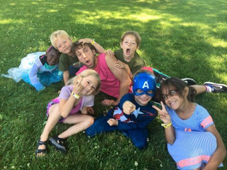 Day campers from the Milwaukee YMCA participate in activities and make friends at Greene Park. Photo Courtesy of Milwaukee YMCA.