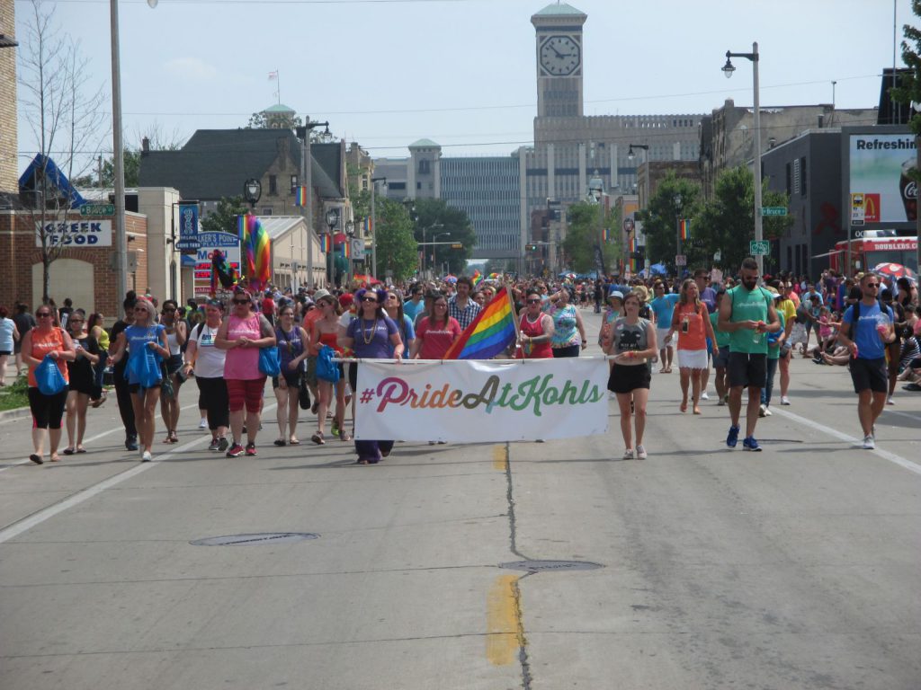 The 2017 Milwaukee Pride Parade. Photo by Jeramey Jannene.