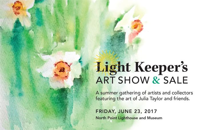 North Point Lighthouse to host the Light Keeper’s Art Show and Sale, June 23.
